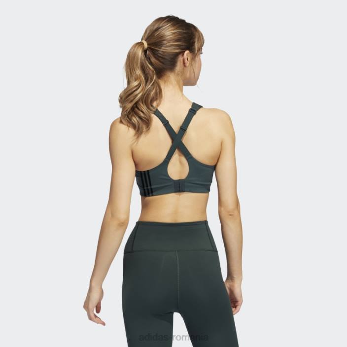 Adidas verde tlrd impact antrenament high-support sutien fashion femei verde 2JBN3719