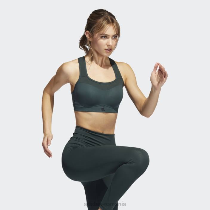 Adidas verde tlrd impact antrenament high-support sutien fashion femei verde 2JBN3719