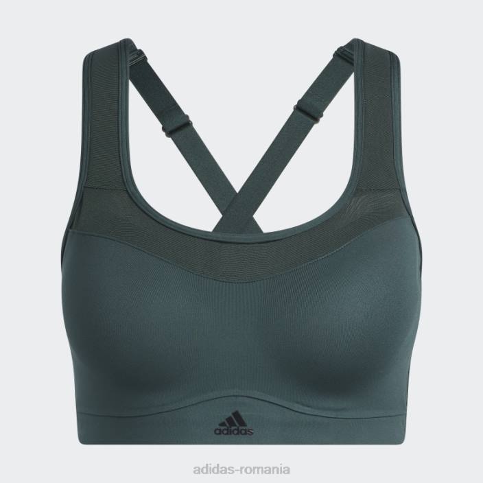 Adidas verde tlrd impact antrenament high-support sutien fashion femei verde 2JBN3719