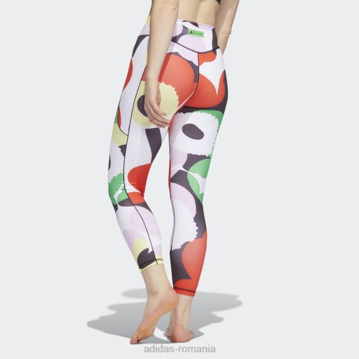 Adidas x marimekko dresuri yoga blaze orange femei portocaliu aprins 2JBN2886