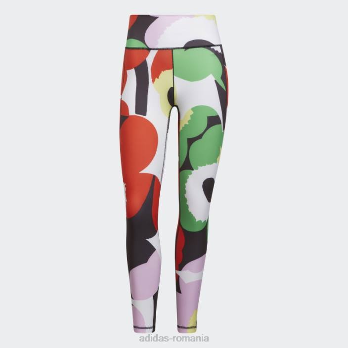 Adidas x marimekko dresuri yoga blaze orange femei portocaliu aprins 2JBN2886