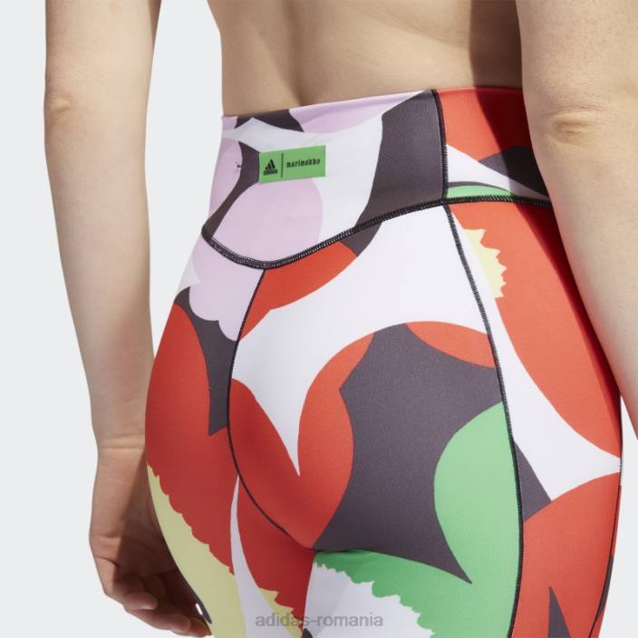 Adidas x marimekko dresuri yoga blaze orange femei portocaliu aprins 2JBN2886