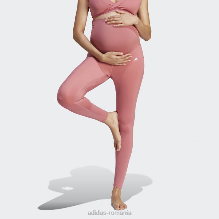 Adidas yoga 7/8 jambiere (maternitate) moda roz femei roz 2JBN9612