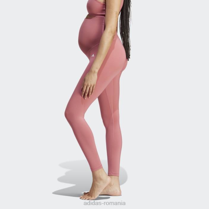 Adidas yoga 7/8 jambiere (maternitate) moda roz femei roz 2JBN9612
