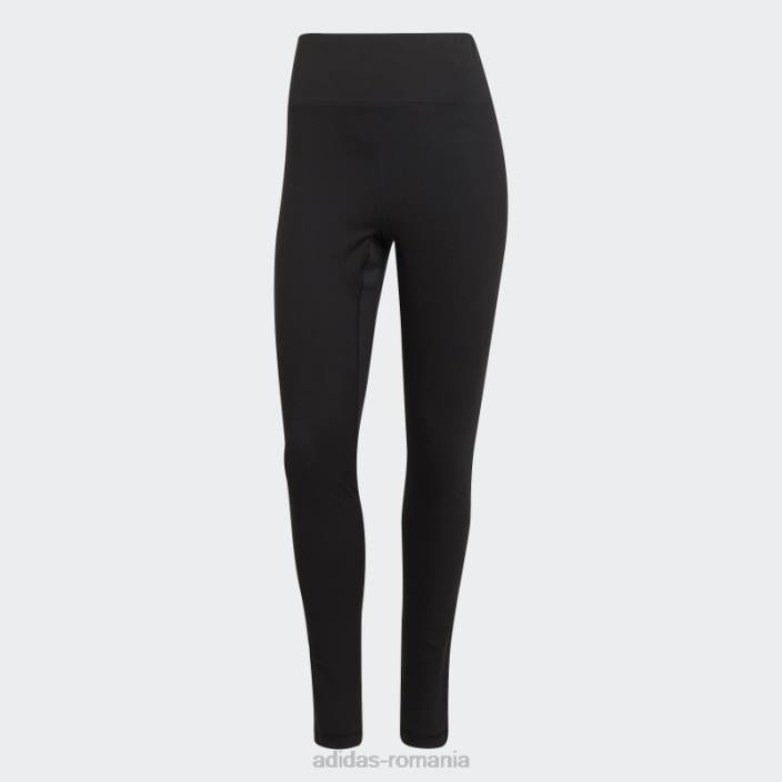 Adidas yoga essentials jambiere cu talie înaltă adidas negru femei negru 2JBN9996