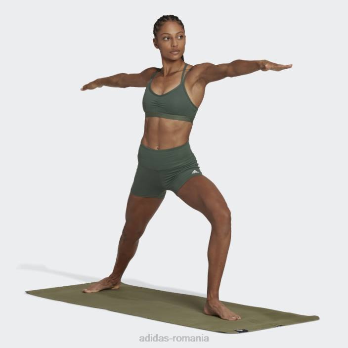 Adidas yoga essentials jambiere scurte cu talie înaltă oxid verde adidas femei oxid verde 2JBN10494
