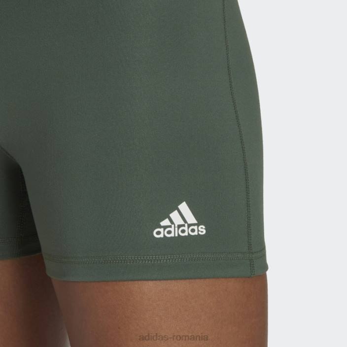 Adidas yoga essentials jambiere scurte cu talie înaltă oxid verde adidas femei oxid verde 2JBN10494