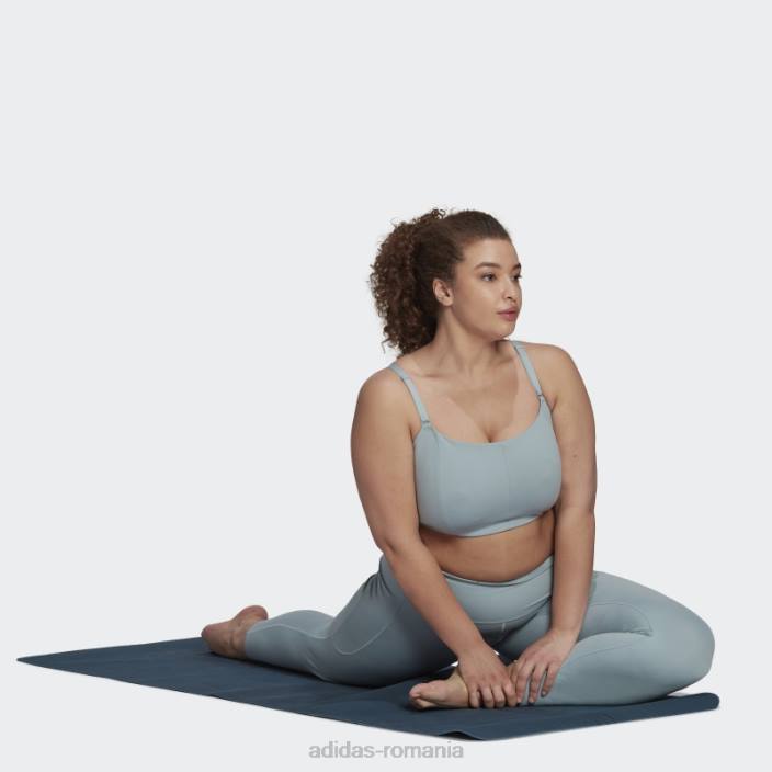 Adidas yoga studio 7/8 jambiere (plus marime) fashion gri femei gri 2JBN10504
