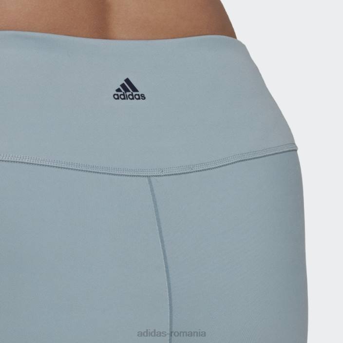Adidas yoga studio 7/8 jambiere (plus marime) fashion gri femei gri 2JBN10504