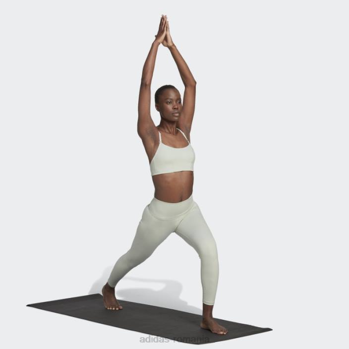 Adidas yoga studio 7/8 jambiere verzi femei verde 2JBN17529