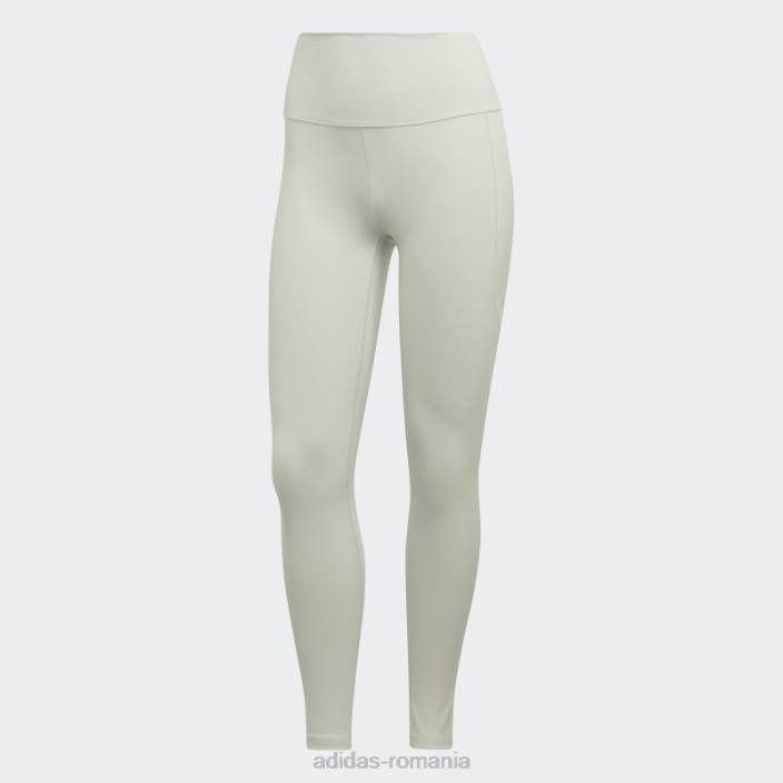 Adidas yoga studio 7/8 jambiere verzi femei verde 2JBN17529