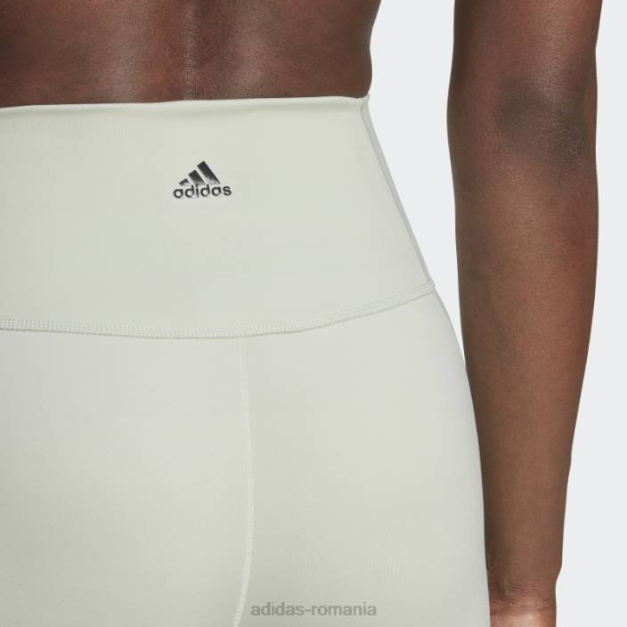 Adidas yoga studio 7/8 jambiere verzi femei verde 2JBN17529