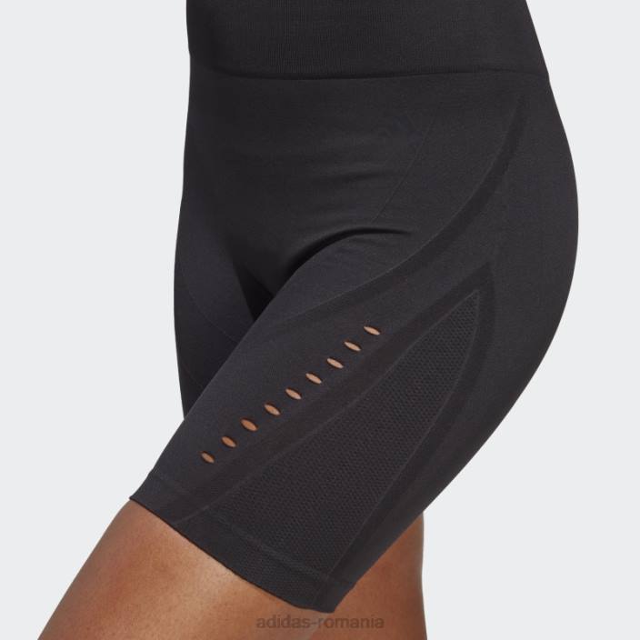 Adidas yoga studio aeroknit bicicletă jambiere scurte negru adidas femei negru 2JBN16854