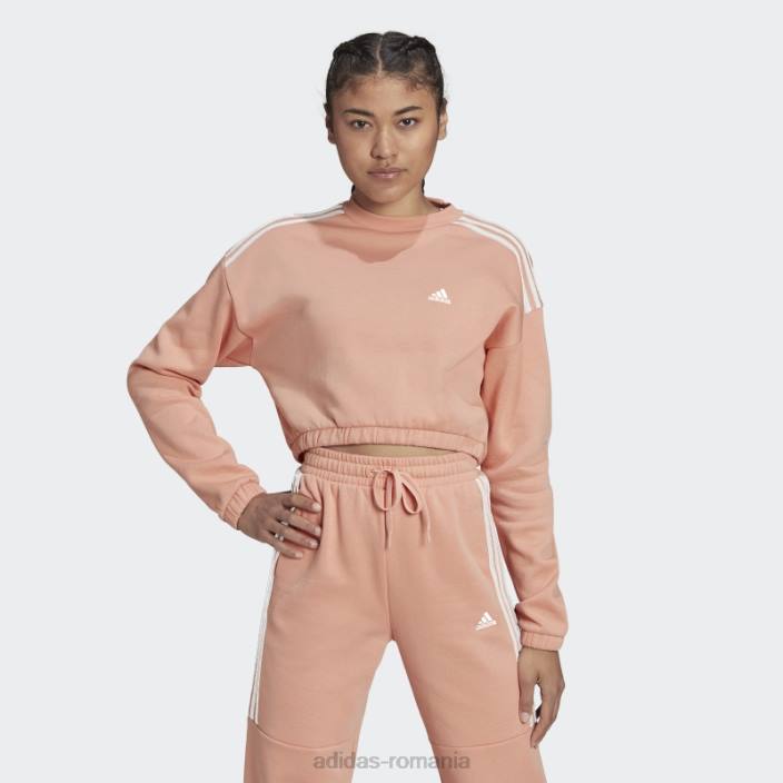 Adidas hanorac hiperglam crop crew ambient blush femei fard ambiental 2JBN2912