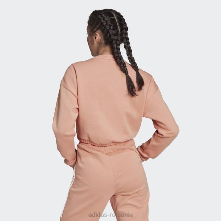 Adidas hanorac hiperglam crop crew ambient blush femei fard ambiental 2JBN2912