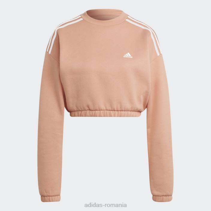Adidas hanorac hiperglam crop crew ambient blush femei fard ambiental 2JBN2912