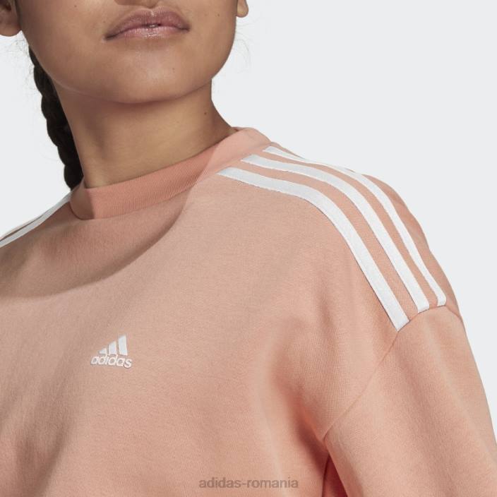 Adidas hanorac hiperglam crop crew ambient blush femei fard ambiental 2JBN2912