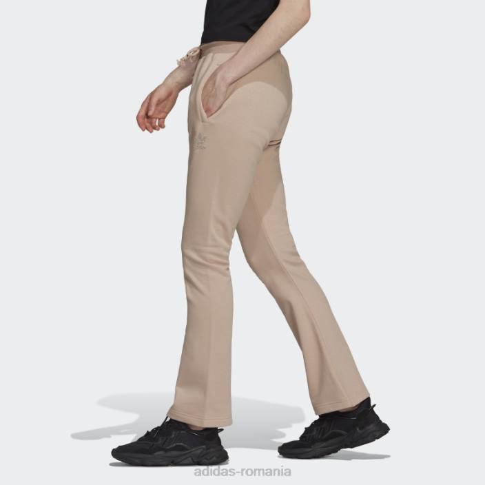 Adidas 2000 pantaloni de sport de lux cu tiv deschis la moda cenușă femei perlă de frasin 2JBN10611