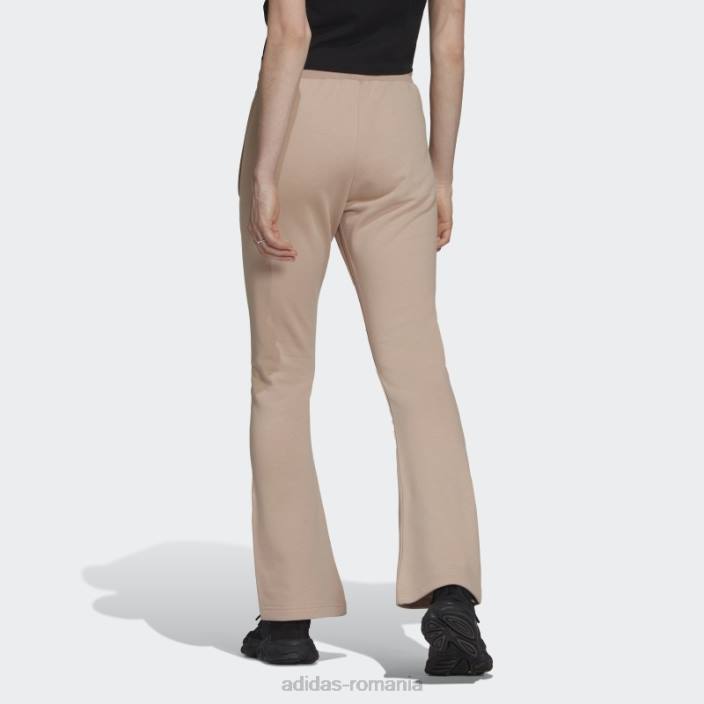 Adidas 2000 pantaloni de sport de lux cu tiv deschis la moda cenușă femei perlă de frasin 2JBN10611