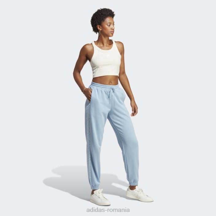 Adidas Joggeri cu imprimeu animal abstract cerul ambiental femei cerul ambiental 2JBN9793
