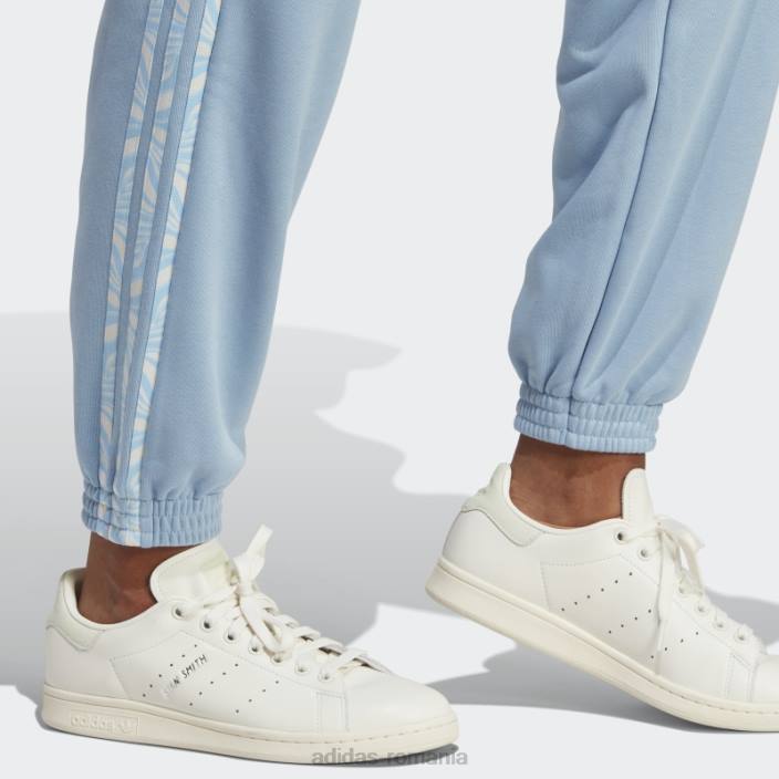 Adidas Joggeri cu imprimeu animal abstract cerul ambiental femei cerul ambiental 2JBN9793