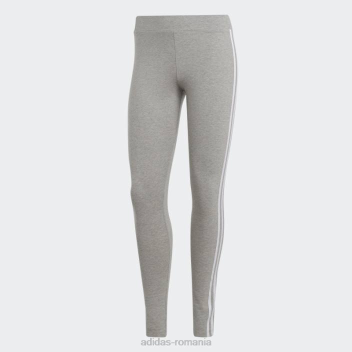 Adidas Leggings adicolor classics cu 3 dungi gri mediu adidas femei gri mediu 2JBN17436