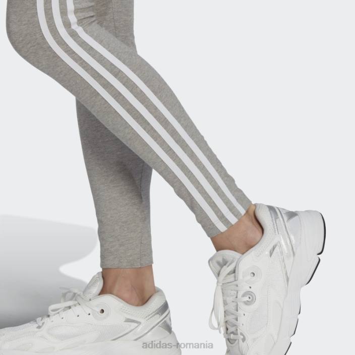 Adidas Leggings adicolor classics cu 3 dungi gri mediu adidas femei gri mediu 2JBN17436