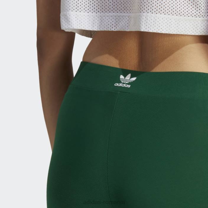 Adidas Leggings adicolor classics cu 3 dungi verde inchis adidas femei verde inchis 2JBN16482