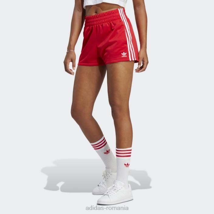 Adidas Pantaloni scurți 3 dungi stacojiu adidas femei stacojiu 2JBN9528