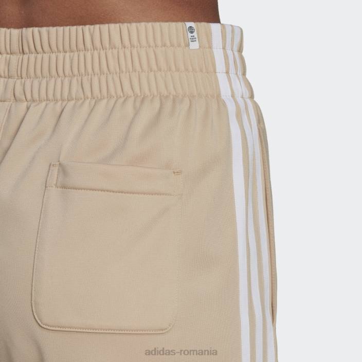 Adidas Pantaloni scurți cu 3 dungi bej femei bej 2JBN10471