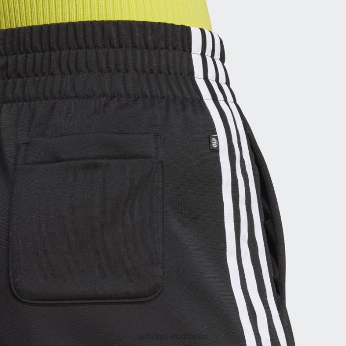 Adidas Pantaloni scurți negru cu 3 dungi femei negru 2JBN16579