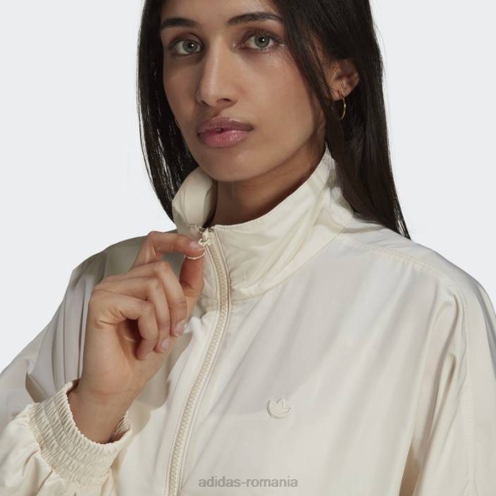 Adidas Trening top nailon adicolor alb femei alb 2JBN3254
