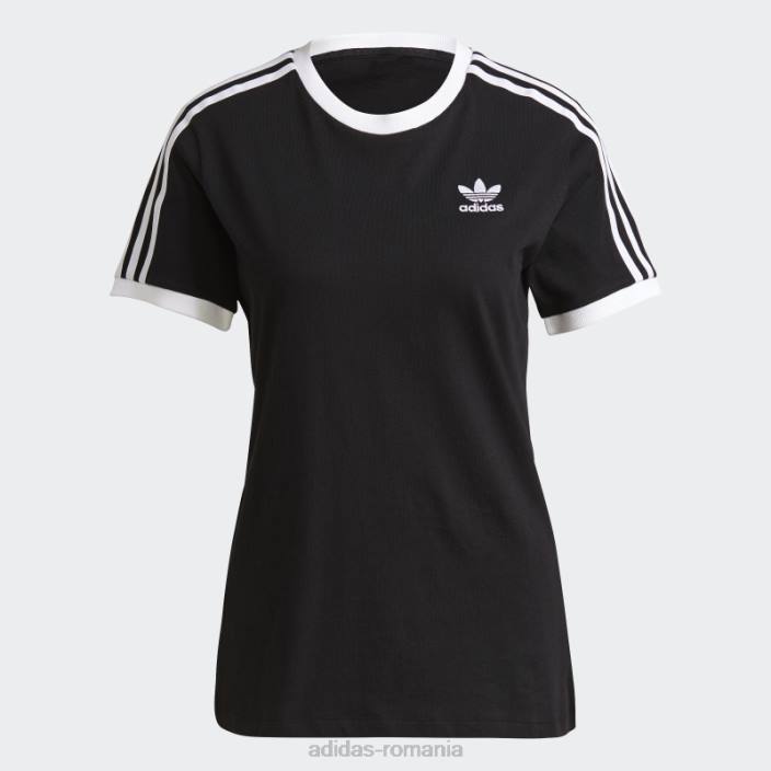 Adidas Tricou adicolor clasics cu 3 dungi negru adidas femei negru 2JBN10368