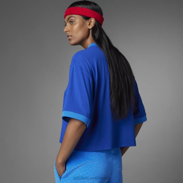 Adidas Tricou supradimensionat adicolor anii 70 royal femei regal 2JBN2863