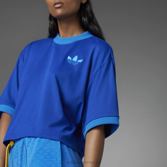 Adidas Tricou supradimensionat adicolor anii 70 royal femei regal 2JBN2863