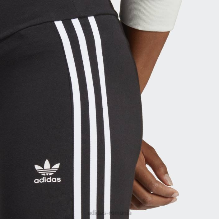 Adidas adicolor classics 3-stripes 7/8 flare jambiere negru adidas femei negru 2JBN16428