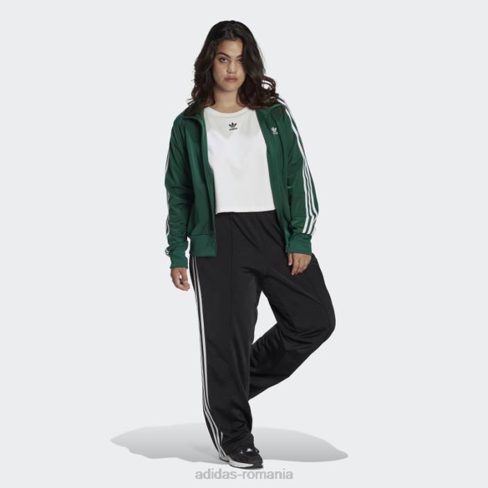 Adidas adicolor classics firebird sport top (plus size) verde închis femei verde inchis 2JBN16513