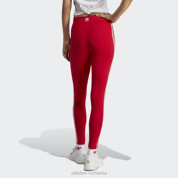 Adidas adicolor classics jambiere 3 dungi stacojiu femei stacojiu 2JBN9746