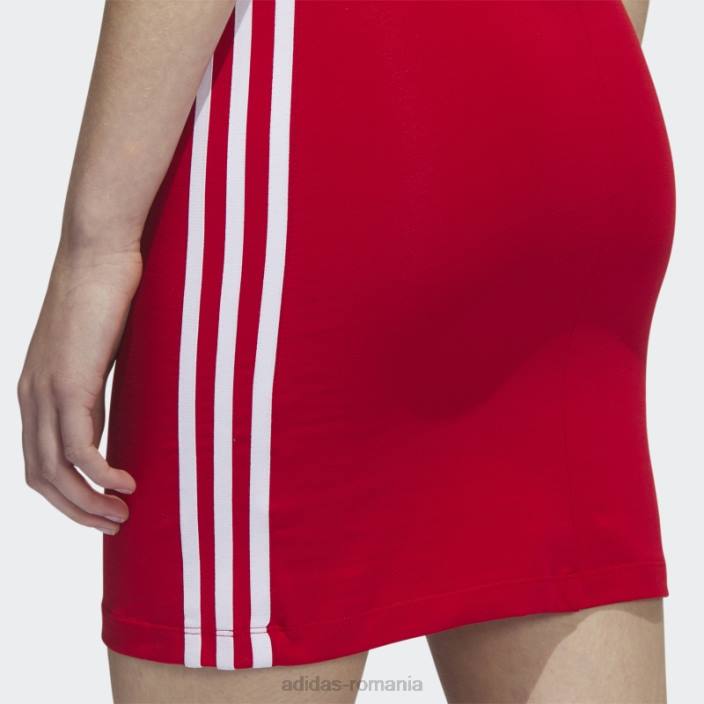 Adidas adicolor classics rochie stramta de vara stacojiu femei stacojiu 2JBN9637
