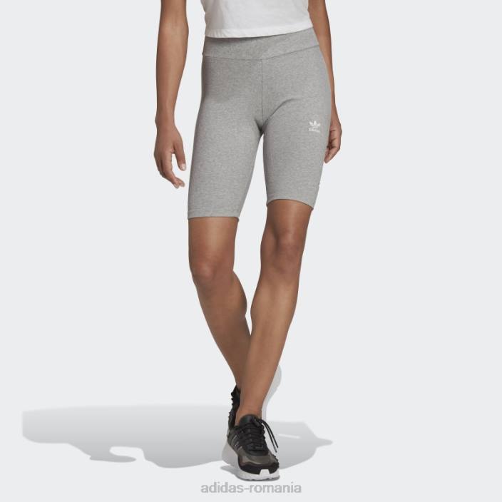 Adidas adicolor essentials colanti scurti gri mediu adidas femei gri mediu 2JBN10358