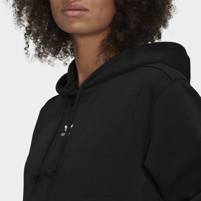 Adidas adicolor essentials fleece hanorac negru adidas femei negru 2JBN3756