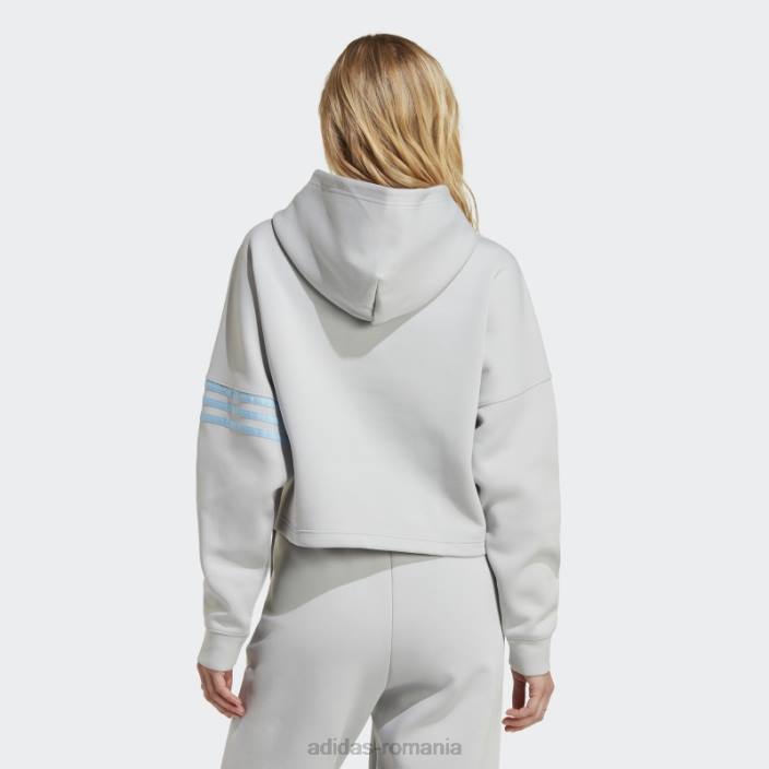 Adidas adicolor neuclassics hoodie onix femei onix 2JBN16567
