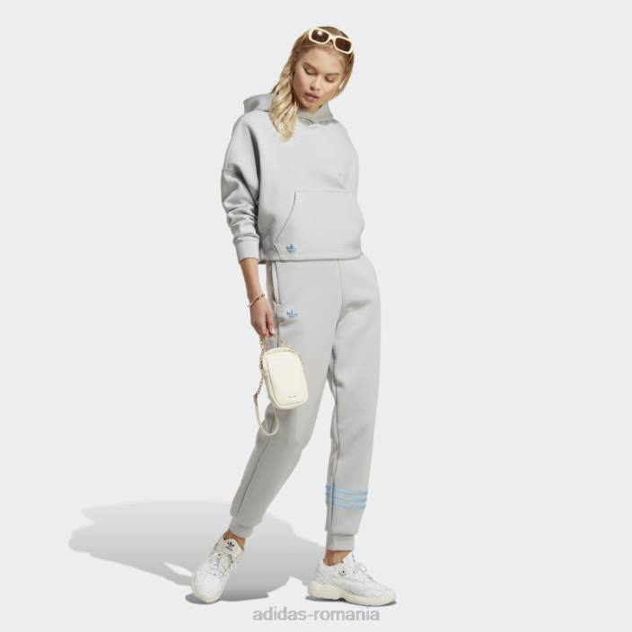 Adidas adicolor neuclassics hoodie onix femei onix 2JBN16567