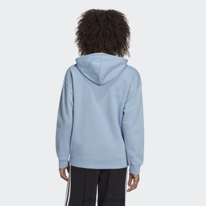 Adidas ambiental sky adicolor trefoil hoodie fashion femei cerul ambiental 2JBN10480