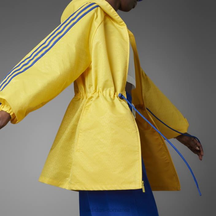 Adidas aur adicolor heritage acum monogram parca de vant femei aur 2JBN10756
