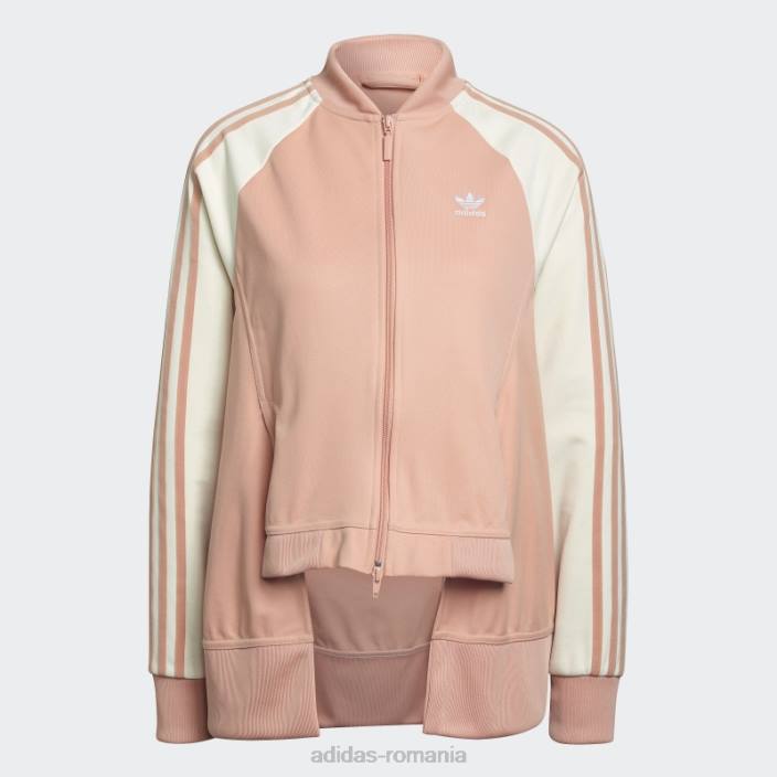 Adidas blush ambiental adicolor classics jachetă de sport colegiale femei fard ambiental/alb 2JBN3209