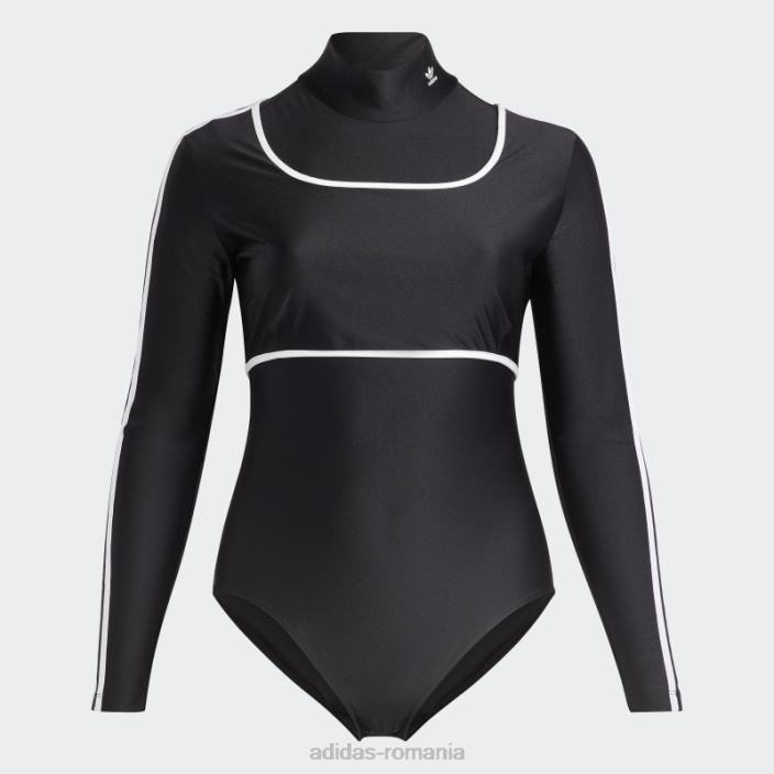 Adidas body cu maneca lunga (plus marime) negru femei negru 2JBN9343