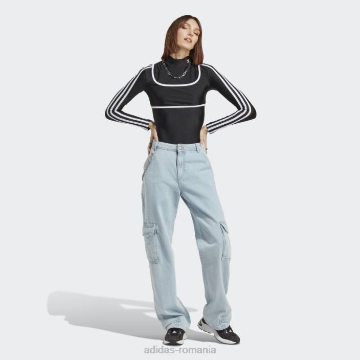 Adidas body negru cu mânecă lungă adidas femei negru 2JBN9153
