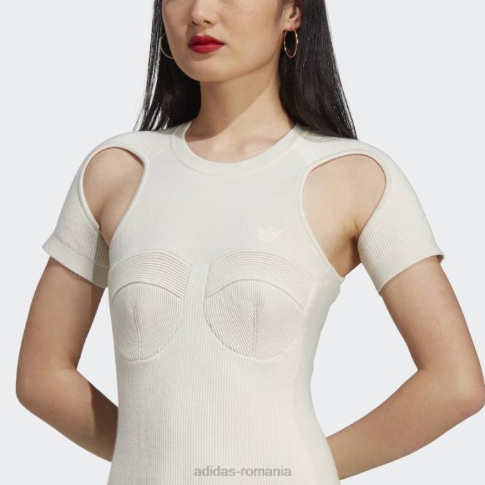 Adidas body tricot versiune alb albastru femei alb/aluminiu 2JBN17459