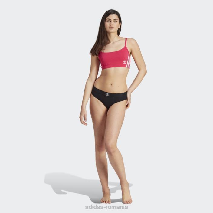 Adidas bralet adicolor confort flex din bumbac roz indraznet femei roz indraznet 2JBN9748